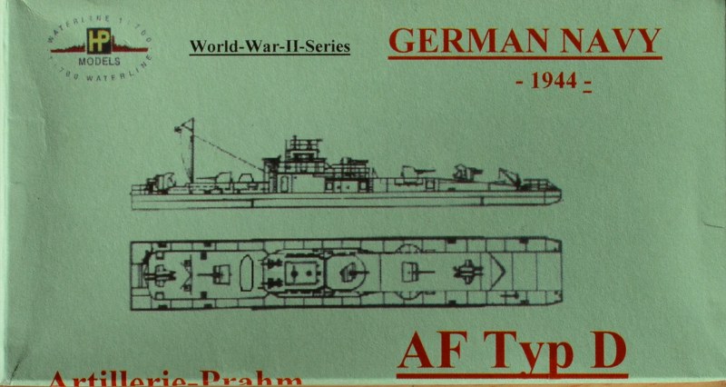 AF Typ D2. Artilleriefähre, AF Typ D 2.Version Artilleriefähre 1944
