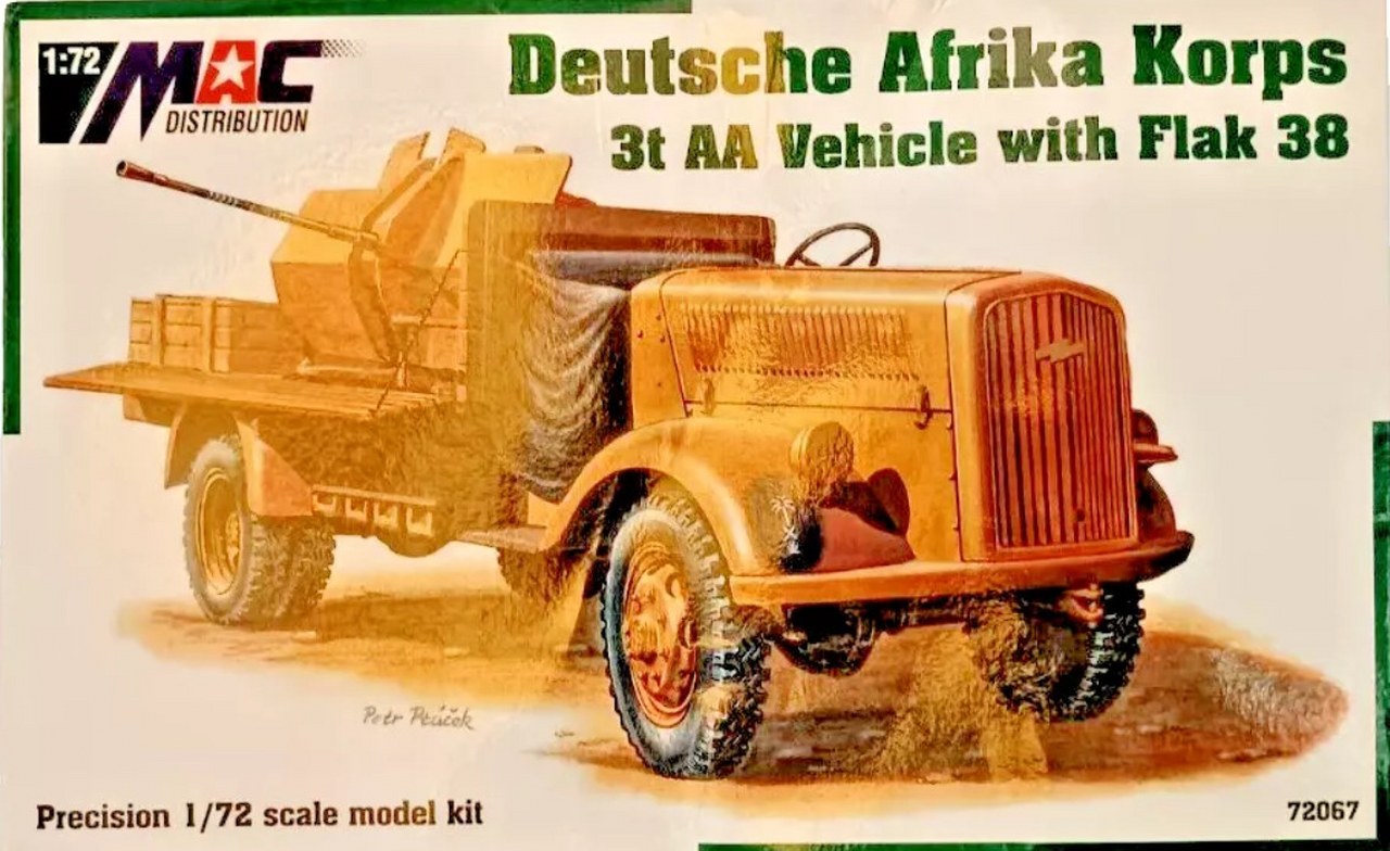 Opel Blitz 3t Afrika Korps mit 20mm Flak 38