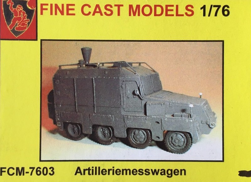 Artilleriemesswagen auf Sdkfz. 231