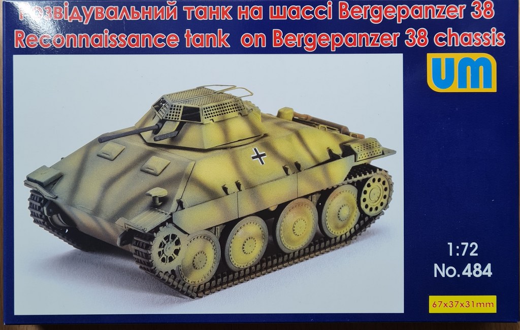 Sd.Kfz. 140/1-ähnlicher Aufkl.pz. Auf Bergepz38(t)