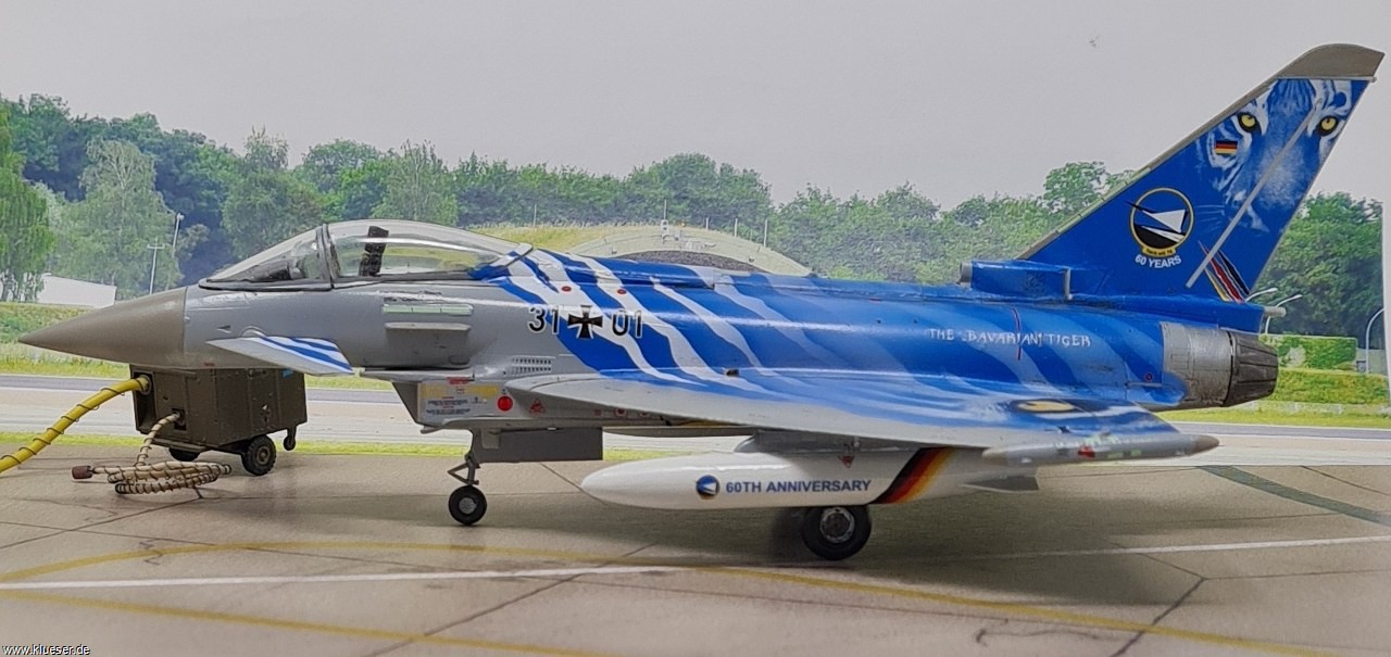 Eurofighter Typhoon Bavarian Tiger 2021