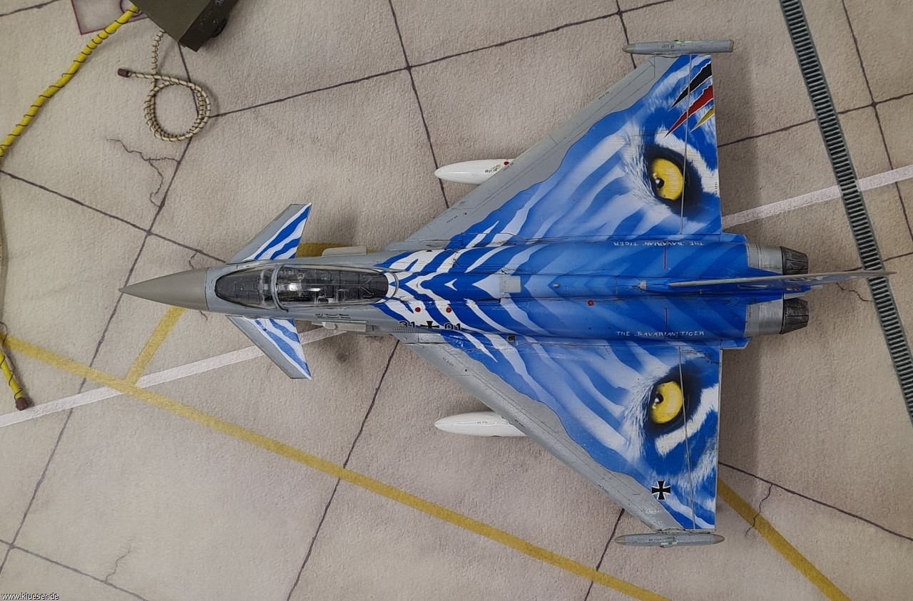 Eurofighter Typhoon Bavarian Tiger 2021