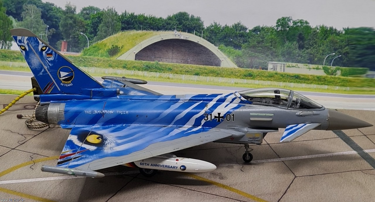 Eurofighter Typhoon Bavarian Tiger 2021