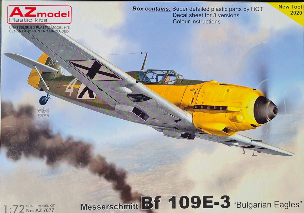 Messerschmitt Me109E-3 Bulgarian Eagles