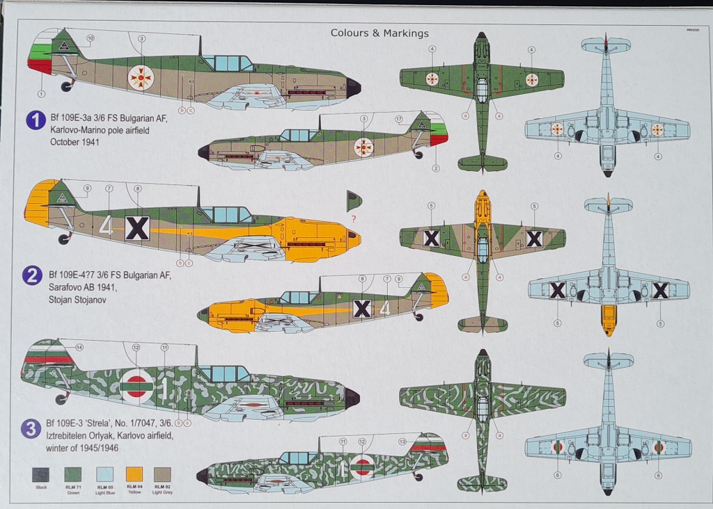 Messerschmitt Me109E-3 Bulgarian Eagles