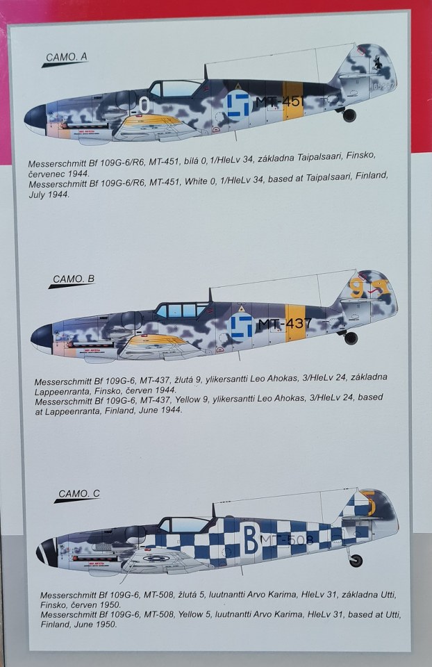 Messerschmitt Bf109G Mersu Finnish Racer 1950
