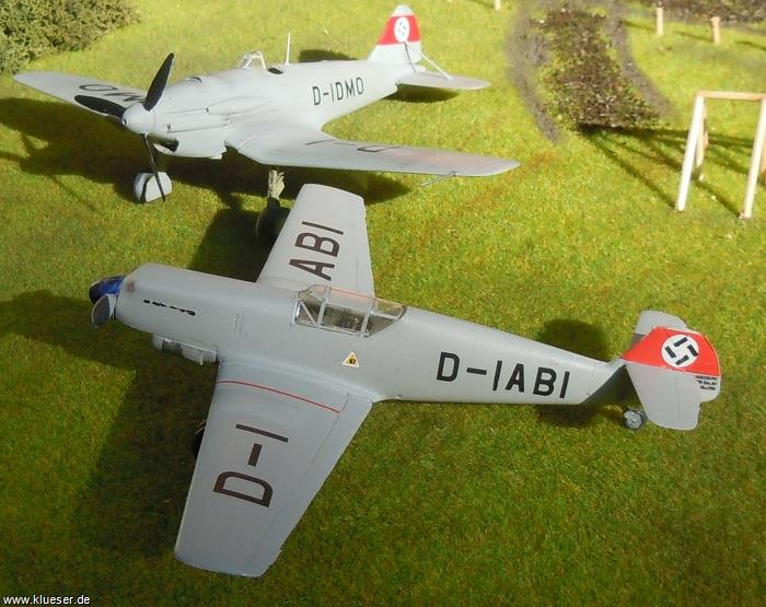 Heinkel He112 V3, Messerschmitt Me109V1