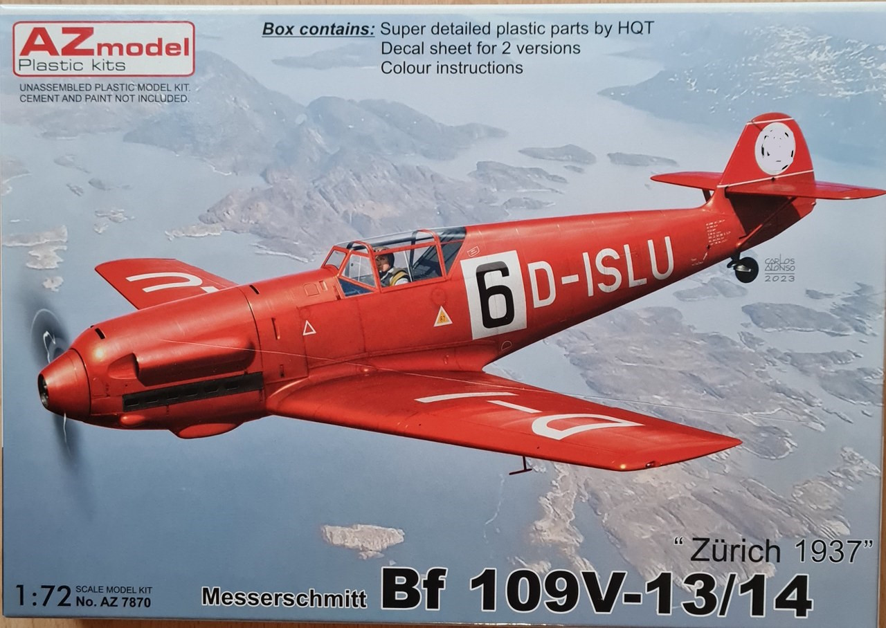 Messerschmitt Me109V-14 Ernst Udet Dübendorf-Zürich 1937
