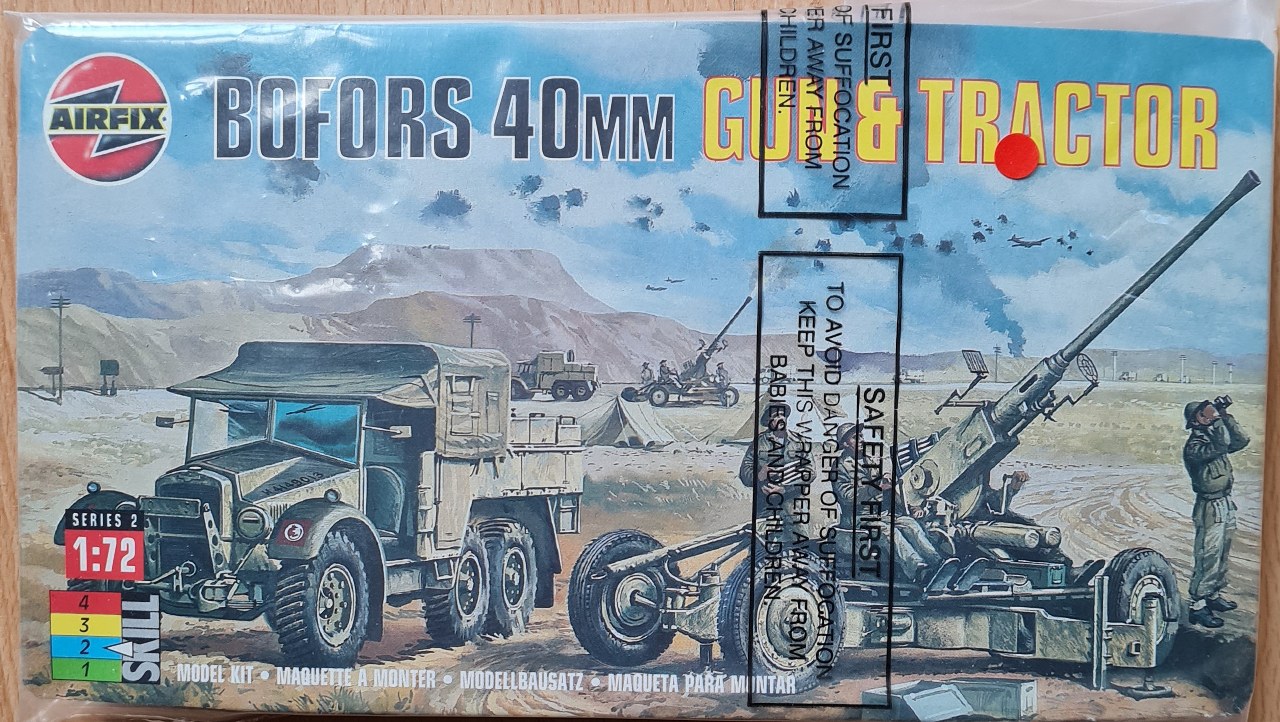 Bofors 40mm Gun & Tractor