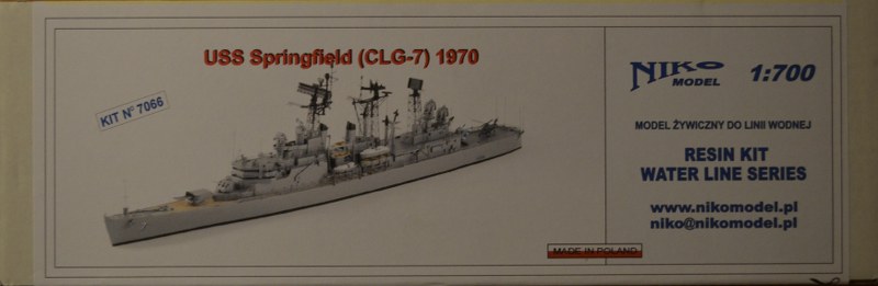 USS Springfield CLG 7 1970