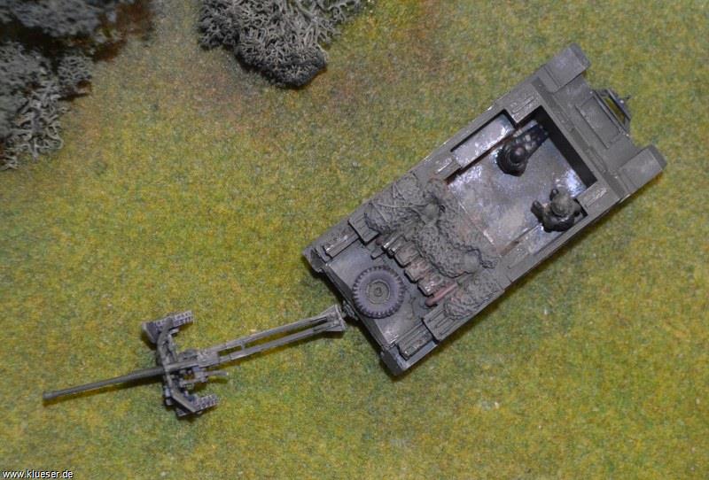 British QF 6pdr Gun, Crusader Gun Tractor