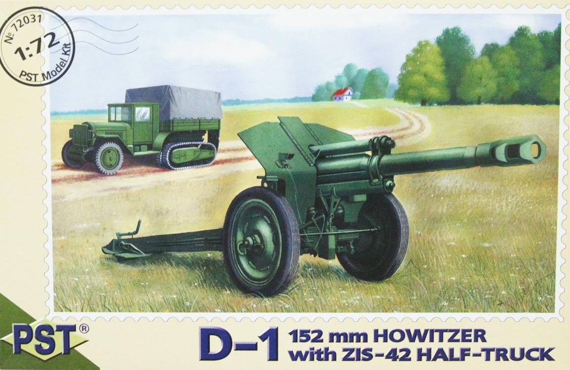 152mm Howitzer M1943 D-1, ZIS-42 Tractor für D-1
