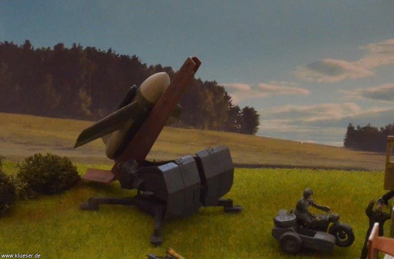 BMW R75 mit Beiwagen, Messerschmitt Enzian Fla-Rak