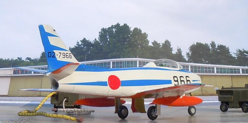 North American F86F-40NA Sabre Blue Impulse