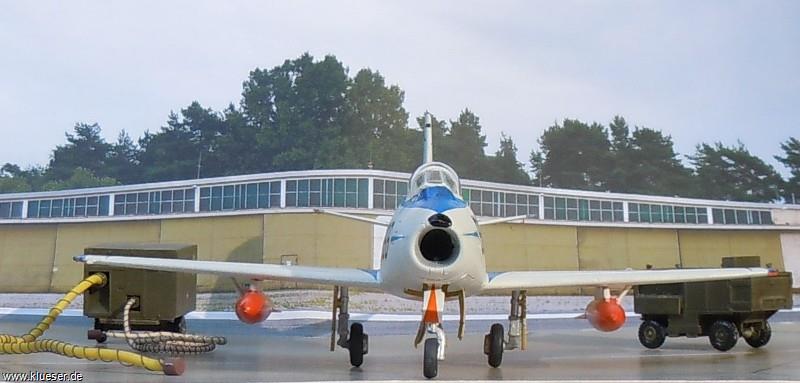 North American F86F-40NA Sabre Blue Impulse