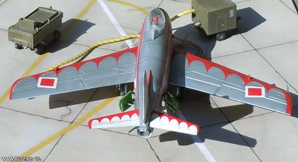 North American F86 E Sabre Flying Swans