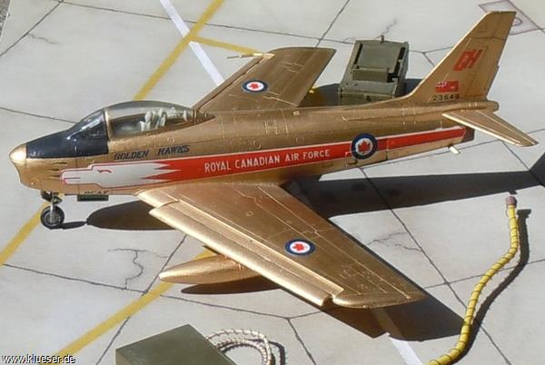 North American F86E Golden Hawks