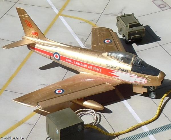 North American F86E Golden Hawks