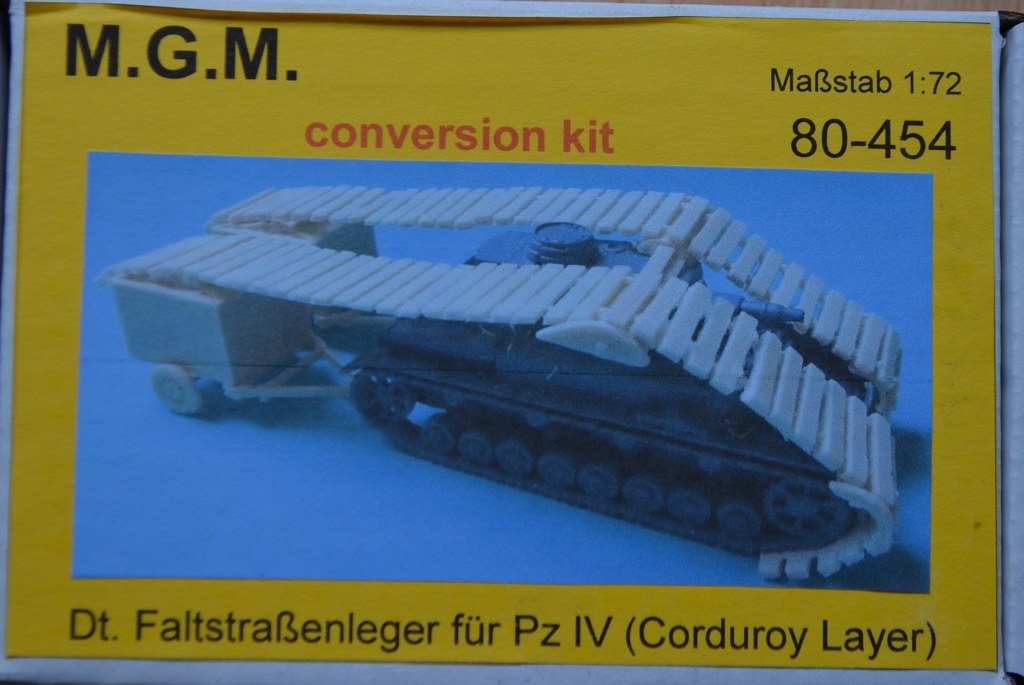 PzKpfw IV Faltstrassenleger conversion