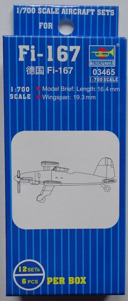 Fieseler Fi167 1/700