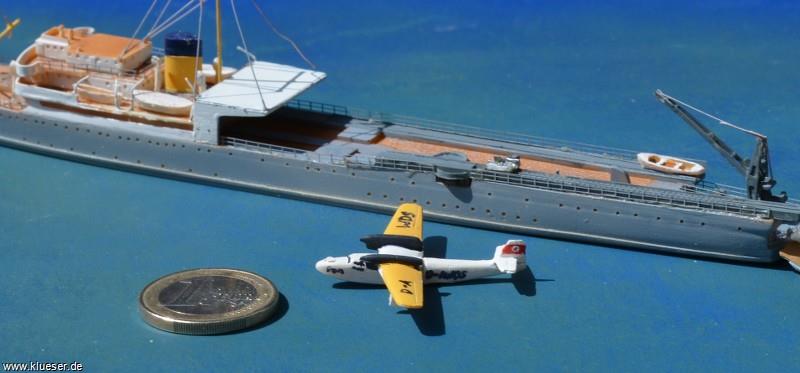 Friesenland Katapultschiff Lufthansa