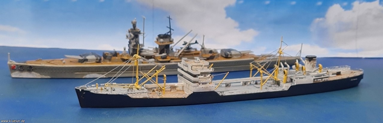 Admiral Graf Spee (getarnt als brit.BB, 12.1939)