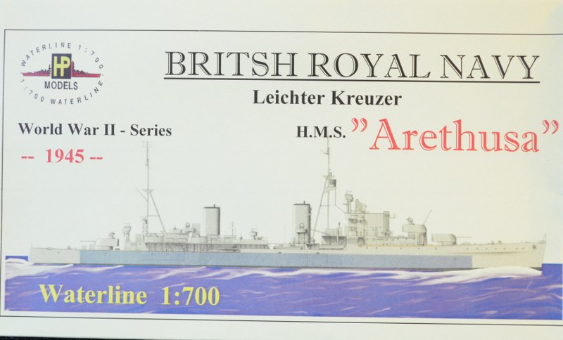 HMS Arethusa 1945