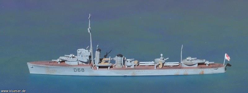 HMAS Vampire D68