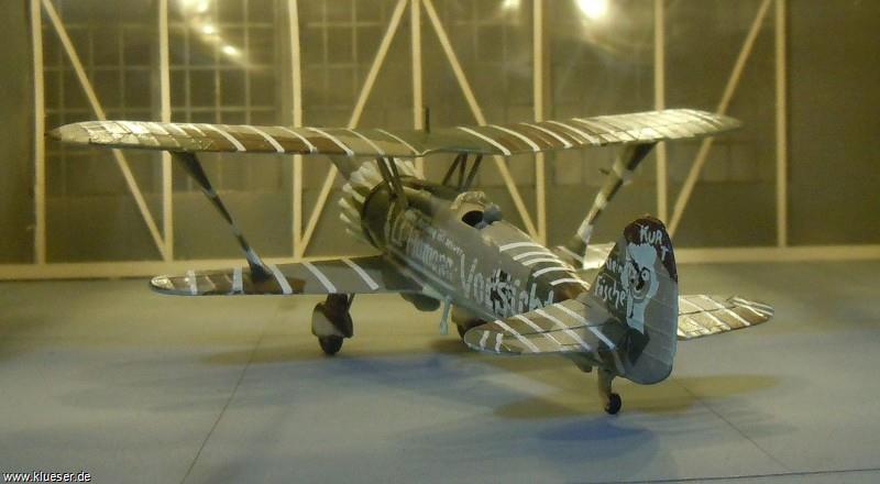 Henschel Hs123 A-1 Lt.Hamann