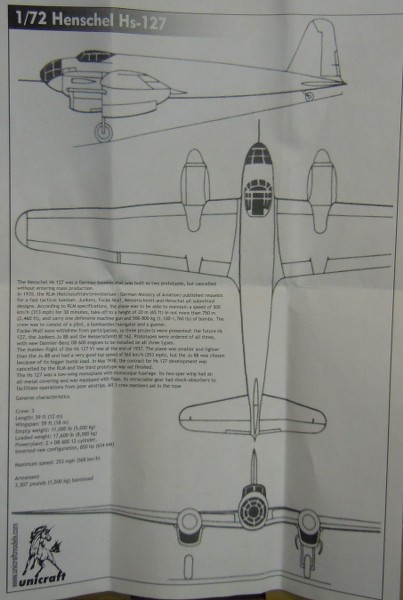 Henschel Hs 127 V-1