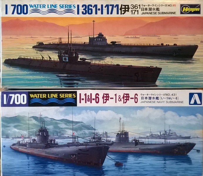 I-1, I-6 IJN, I-171 IJN, I-361 IJN