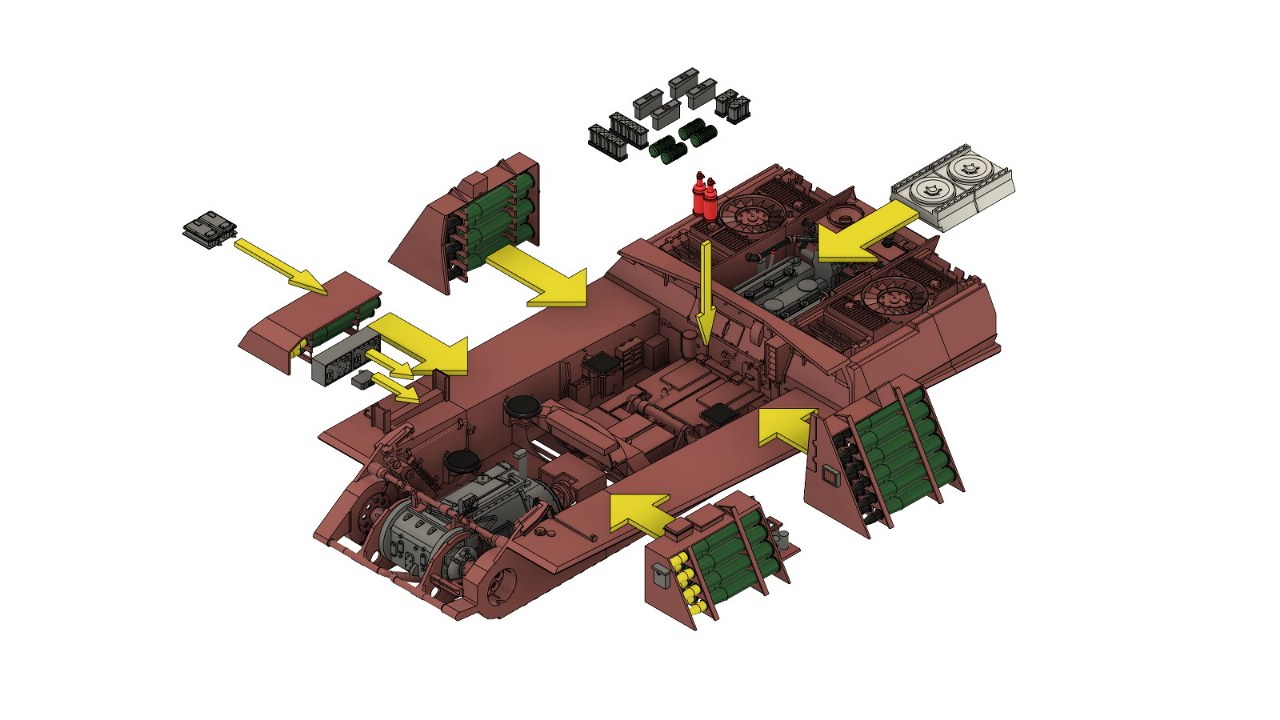 Jagdpanther w/ Interior