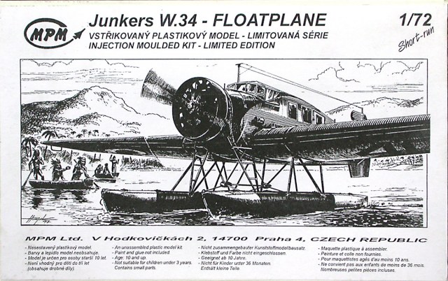 Junkers Ju W34 Floatplane