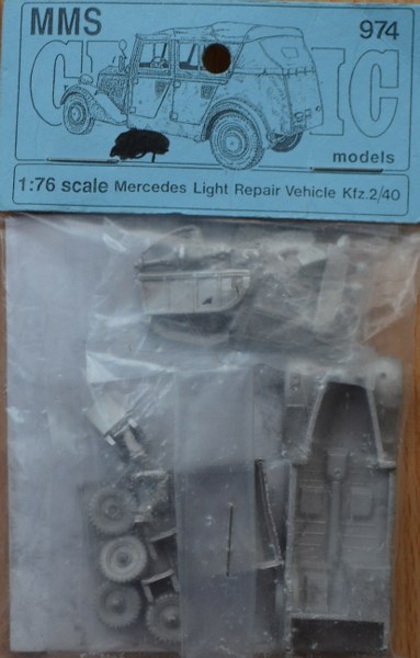 Daimler Kfz 2/40 Mercedes kleiner Inst.kw