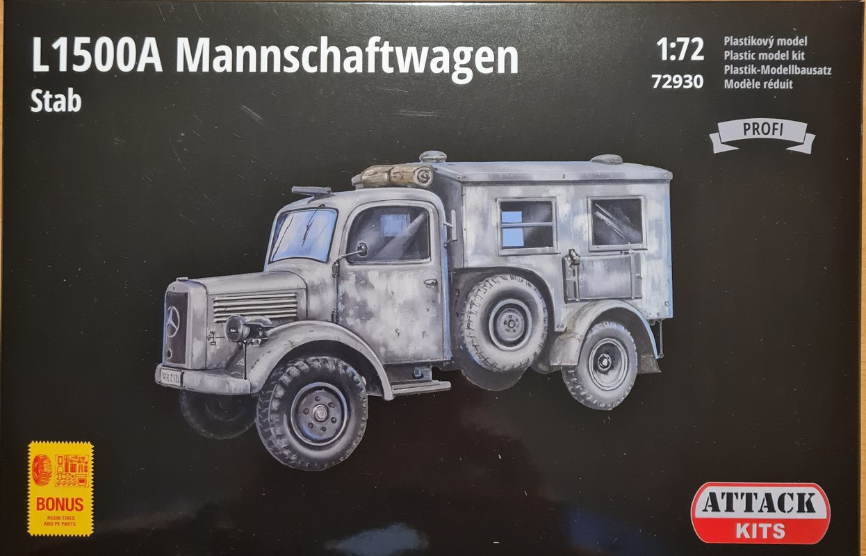 Daimler Mercedes L1500 Mannschaftswagen Stab