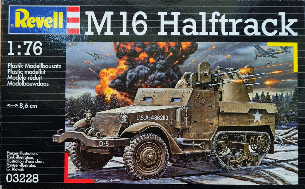 M45 Quadmount, M16 Halftrack AA, M3 Halftrack