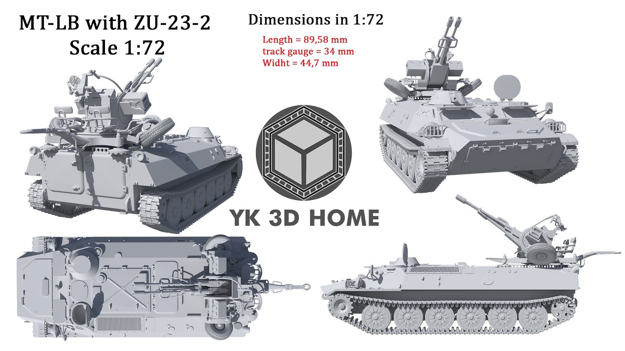 ZU-23-2 on MT-LB