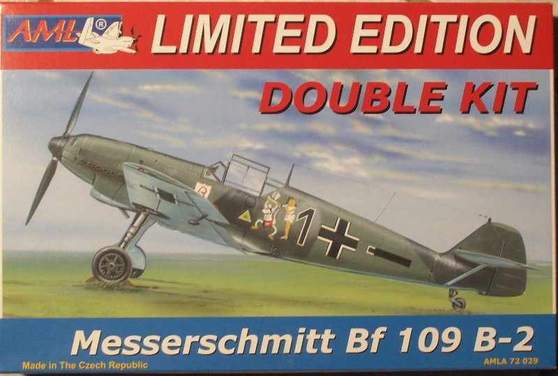 Messerschmitt Me 109 B-2 Mickey Mouse, Betty Boop / Limited Double Kit, Messerschmitt Me 109 B-2 Fluglehrerschule / Limited Double Kit