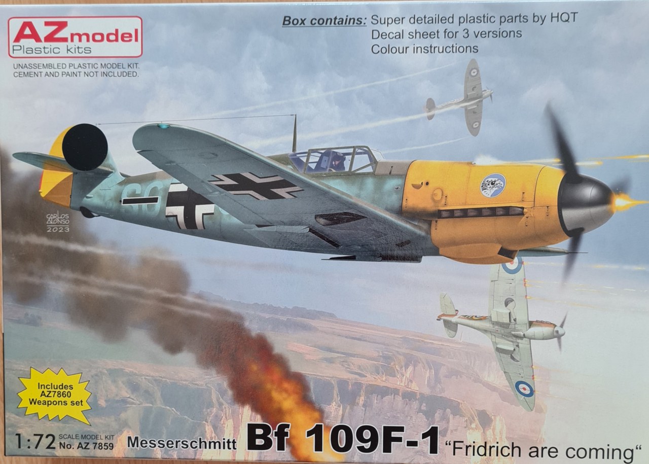 Messerschmitt Me109F-1 Werner Mölders