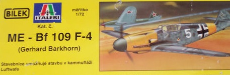 Messerschmitt Me109F4 Gerhard Barkhorn JG52