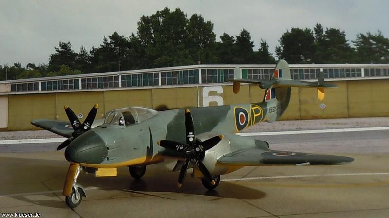 Gloster Meteor F.Mk.1 EE227 Trent (Turboprop)