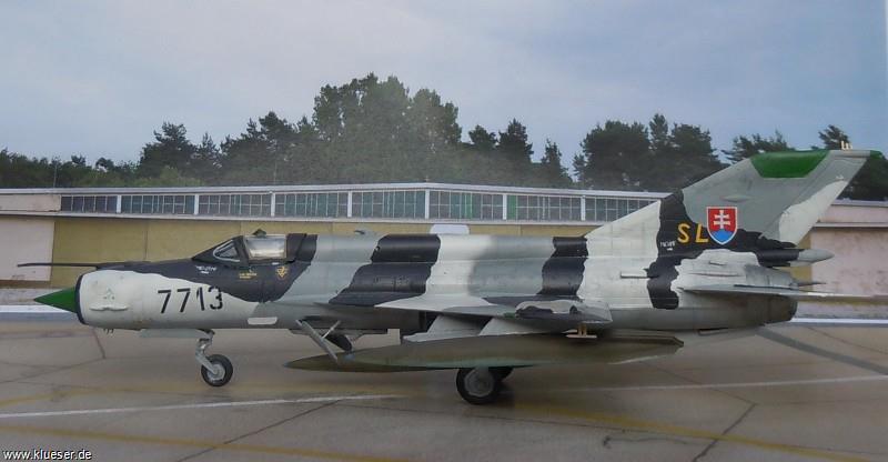 MiG21MF Slovakian Fishbed J