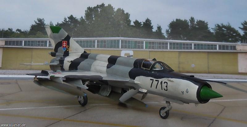 MiG21MF Slovakian Fishbed J