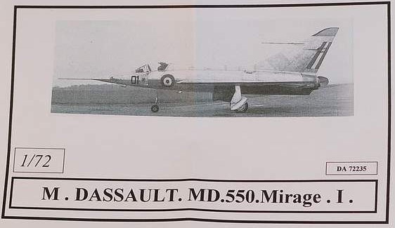 Dassault Mirage I MD550 Mystere Delta