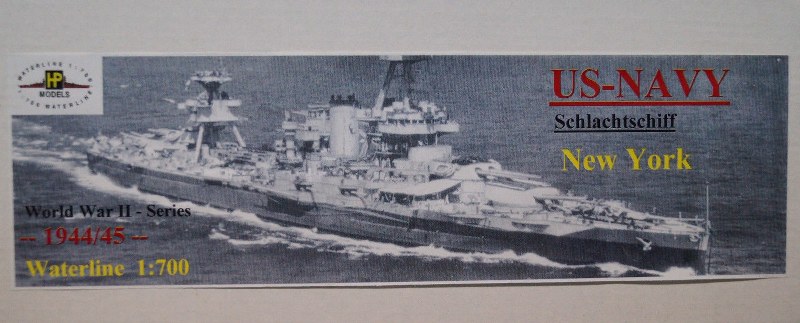 USS New York BB-34 1944/45