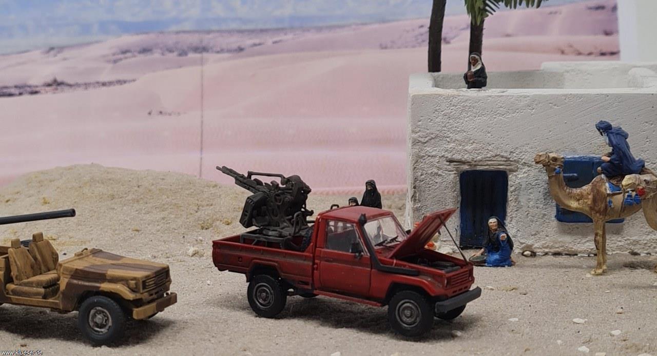 Toyota Mid East War Pickup + ZPU-2, Toyota Pickup + ZPU-2, ZPU-2