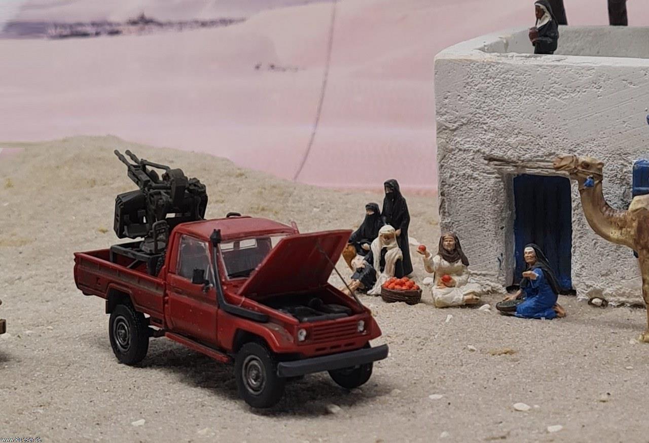 Toyota Pickup + ZPU-2, Toyota Pickup + ZPU-1