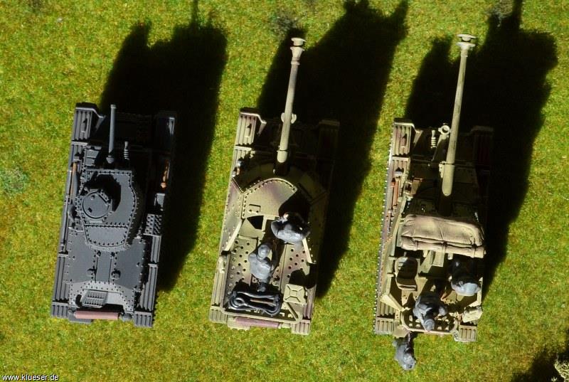 Marder III SdKfz 138 H, Marder III SdKfz 139 7,62 cm PaK 36(r), PzKpfw 38(t) G