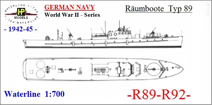 R89 Minenräumer Typ 89 (1942-45)