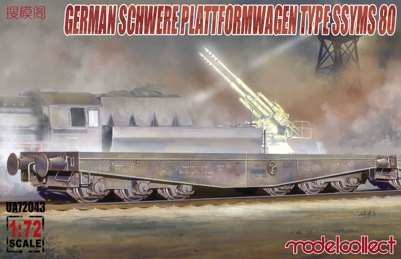 Schw. Plattformwagen SSYMS 80